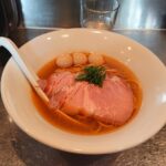 限定４のオマール海老のラーメン