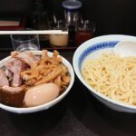 つけ麺中盛り少なめ+チャーシューメンマ+味玉