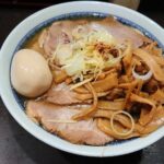 べんてん：塩拉麺 (中盛麺硬め) +メンマ ・チャーシ ュー +味玉