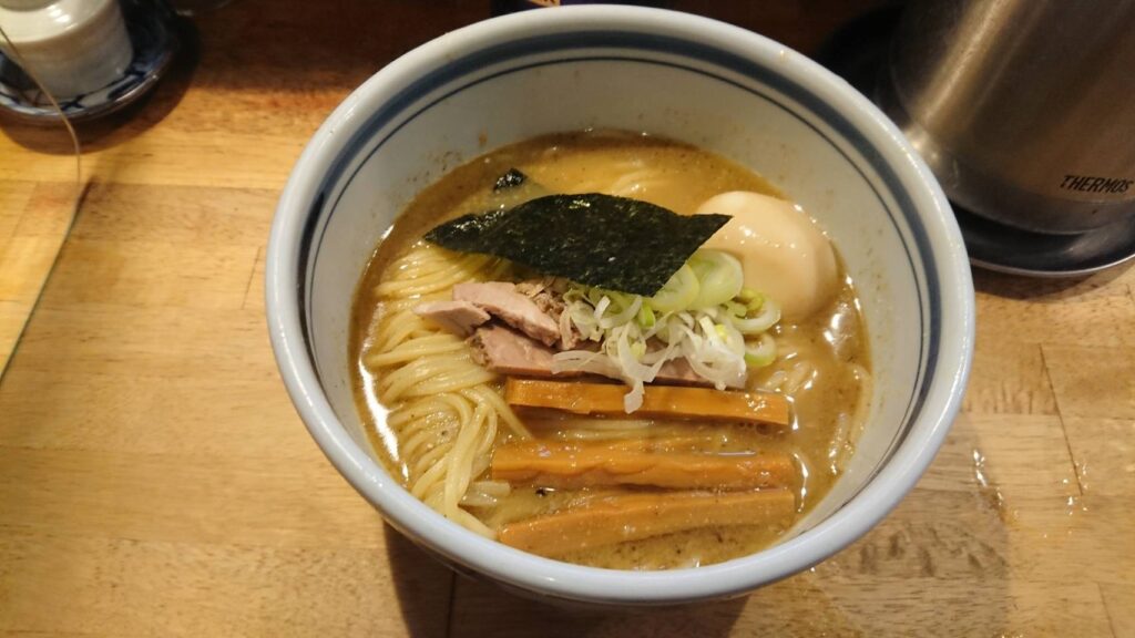 江東区深川のこうかいぼう魚介系らーめん