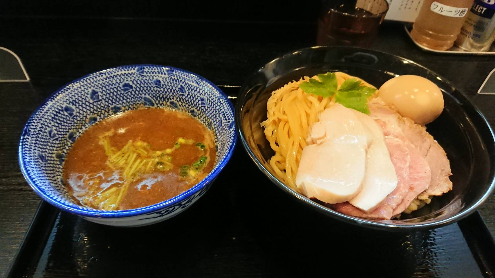 江東区住吉、中川會：特製つけ麺