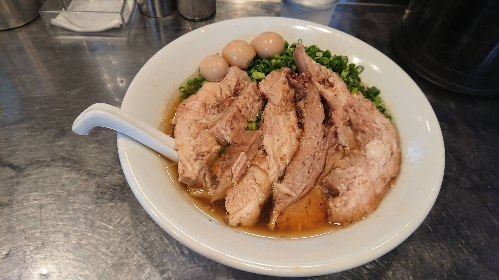 ネギチャーシュー麺(豚バラ)限定７