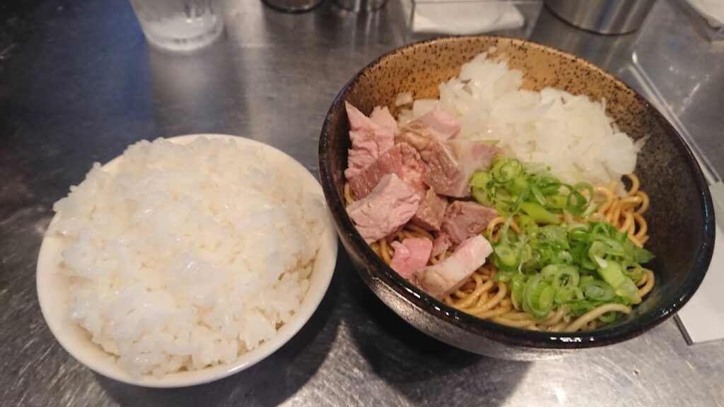 ライス+嘉風玉(冷し)