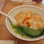 中央区日本橋、麵屋 六：海老ワンタン麺(大盛)