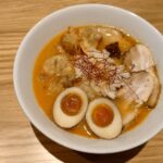 港区新橋、SHRIMP NOODLE海老ポタさん：海老ポタらぁめん全部のせ+大盛り