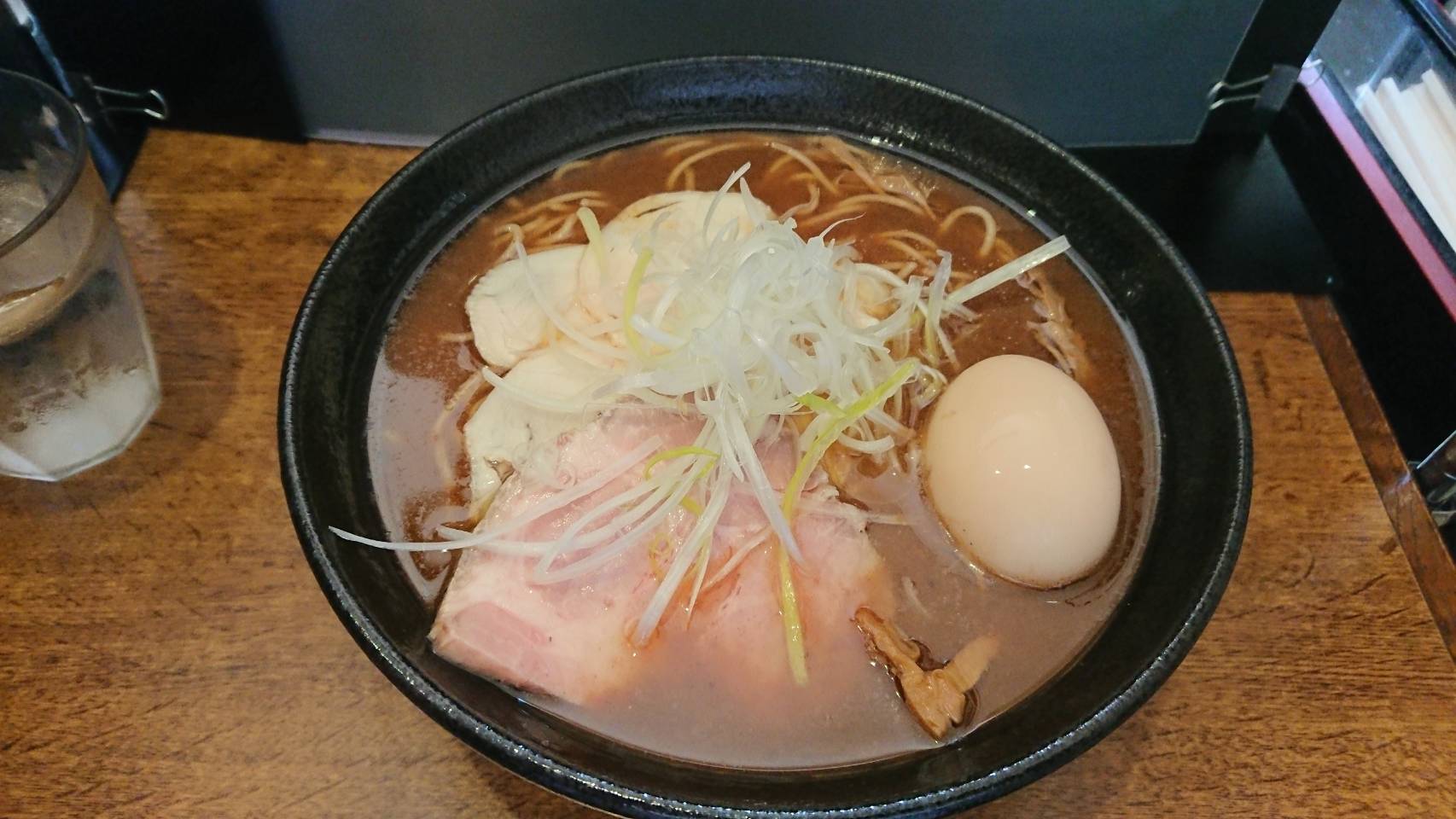 松戸市上本郷、麺屋 ひなたさん：中華そば (大)