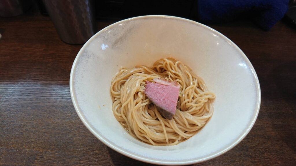 江東区千田、yagu-noodleさん：味付き替え玉