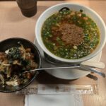 台湾ラーメンと豚メシ