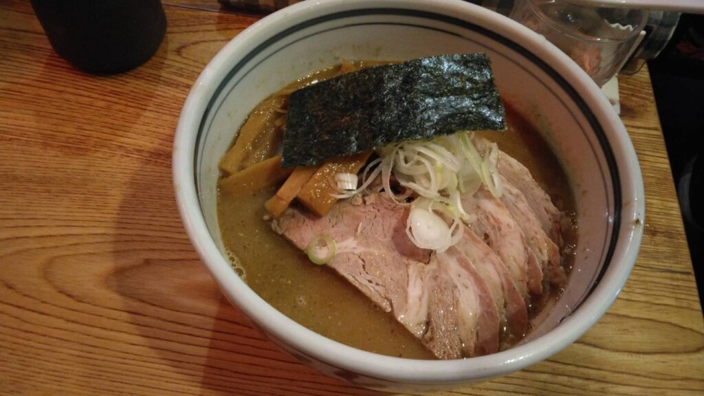 江東区深川、らーめん こうかいぼうさん：ちゃーしゅうめん+めんま増し