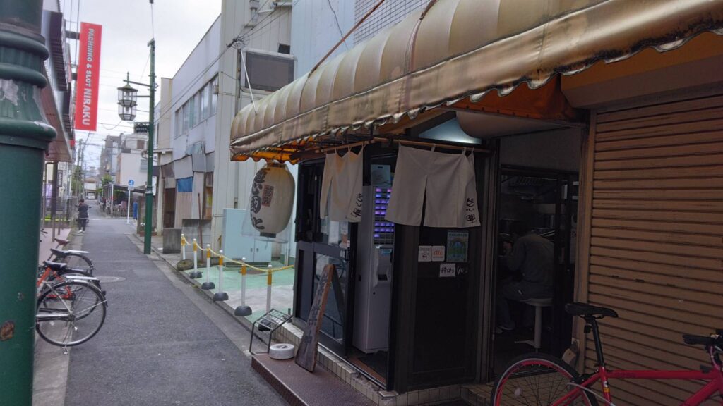 葛飾区高砂、麺心 國もとさん：店構え