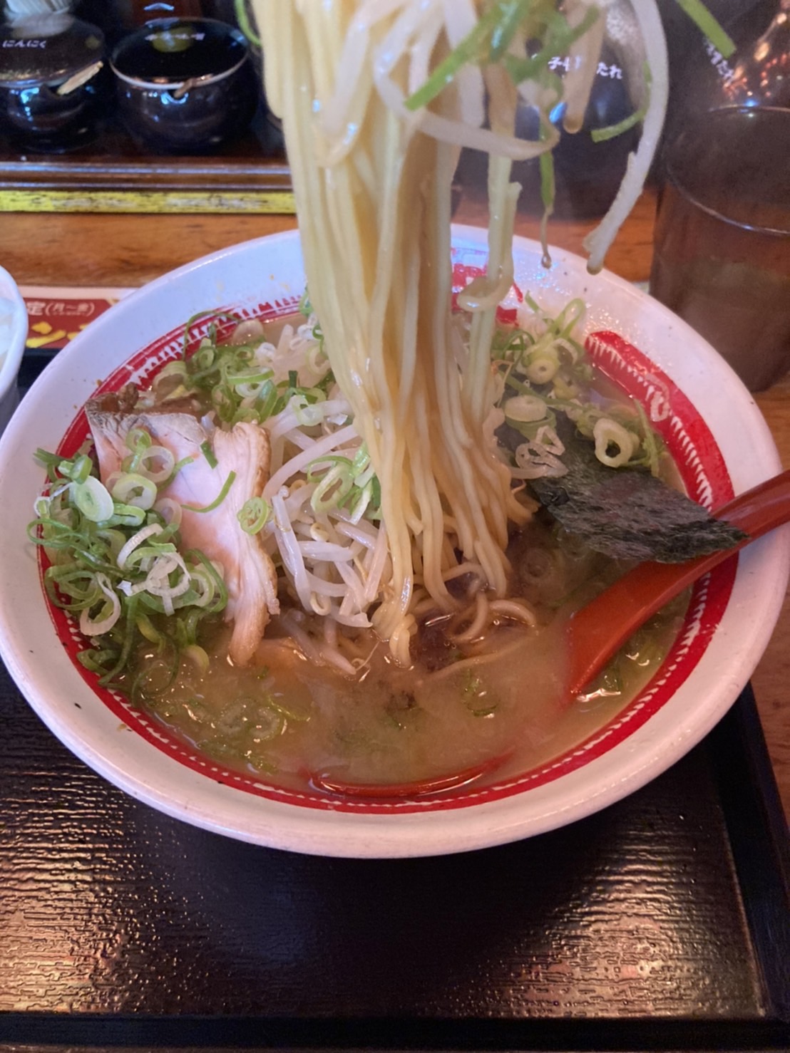 加古郡播磨町北古田、らーめん八角 播磨本店：ラーメン・スープと麺