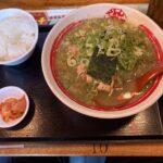 加古郡播磨町北古田、らーめん八角 播磨本店：ラーメンライスランチ