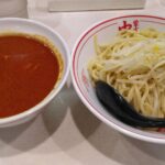 台東区上野、蒙古タンメン中本 御徒町さん：冷し味噌ラーメン (大盛)+ゆで卵