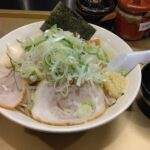 江東区亀戸、超ごってり麺 ごっつ 亀戸本店さん：亀戸まぜそば(大盛)