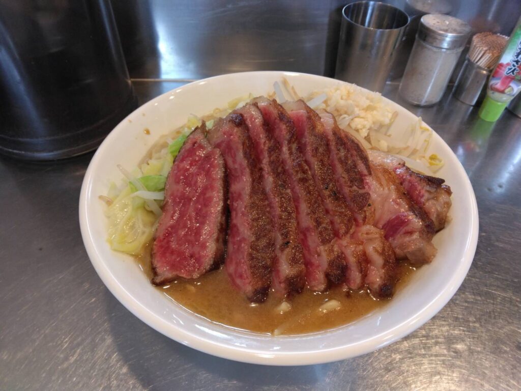 東区東上野、さんじさん：和牛さんじ朗 (麺２００㌘)