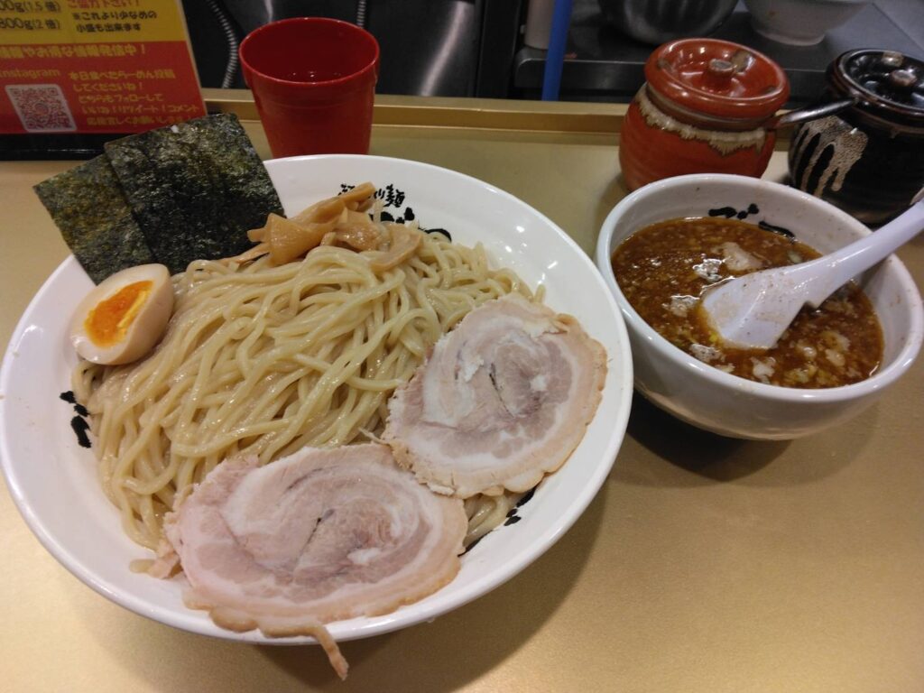 江東区亀戸、超ごってり麺 ごっつ 亀戸本店さん：大地(鰹､大盛)