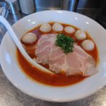 台東区東上野、さんじさん：限定６冷製赤潮くるみ蕎麦+ウズラ