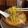 江東区亀戸、らーめんなが田さん：特製(味噌)・スープと麺