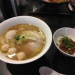 江東区東陽、らぁ麺やまぐち辣式 本店さん：特製塩+プチ麻婆丼